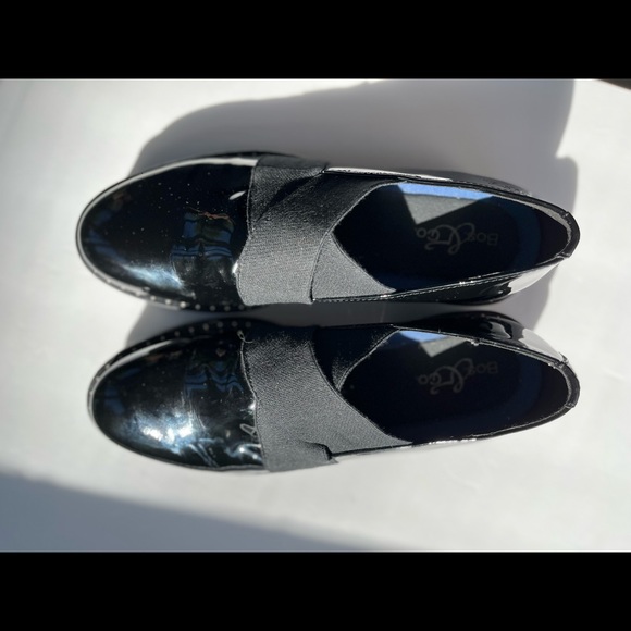 BOS & Co studded patent leather loafer / oxford 39 us8 - Picture 8 of 15